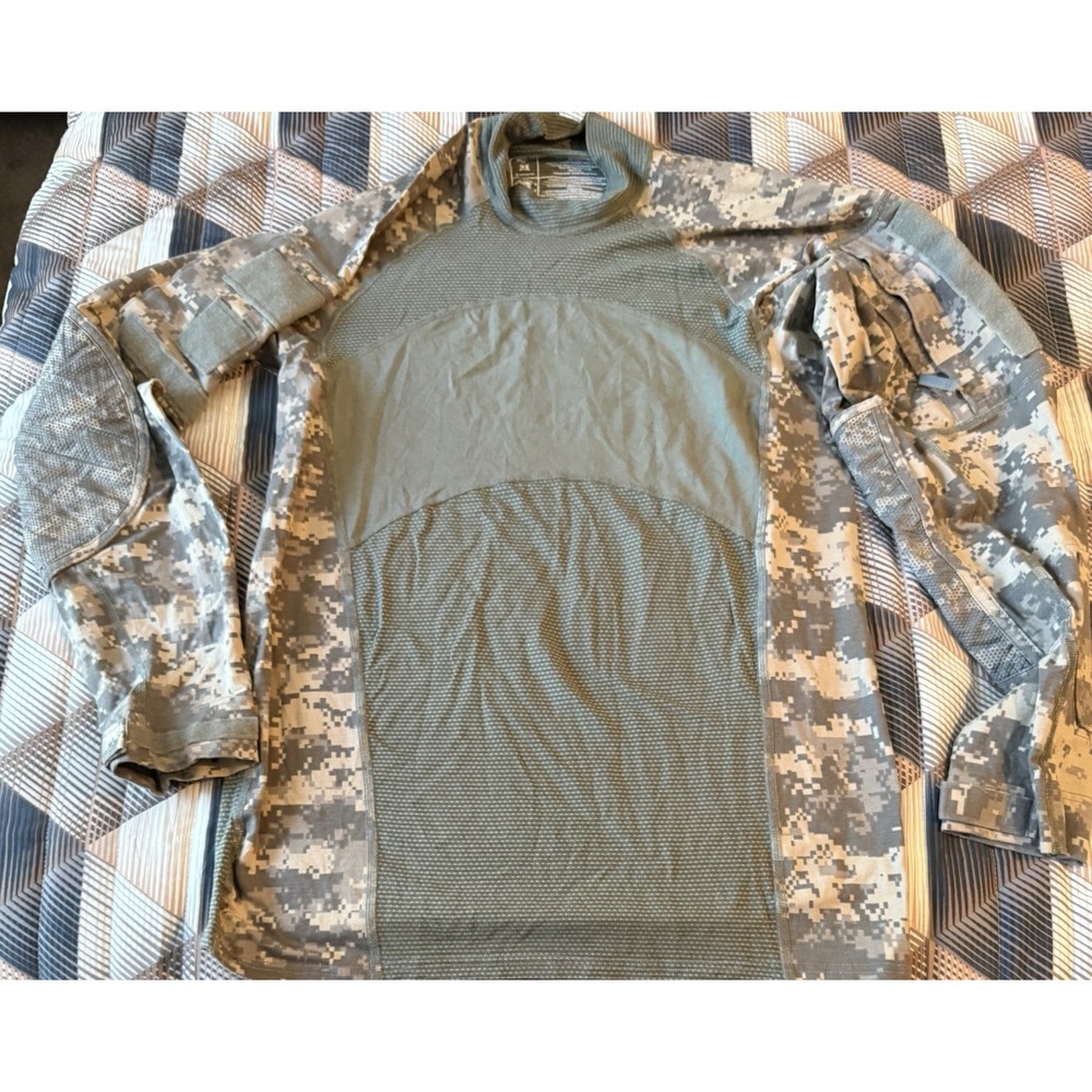 Army Combat Shirt ACS Men's Medium Team Soldier Certified Gear Flame Resistant